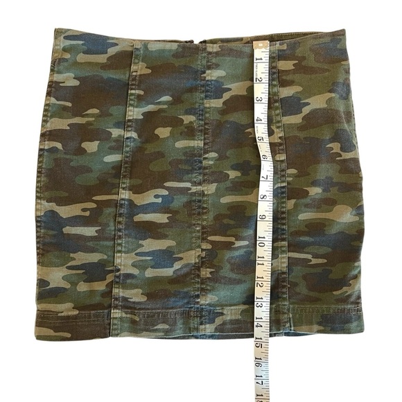 Free People Camouflage Mini Skirt - Picture 8 of 9